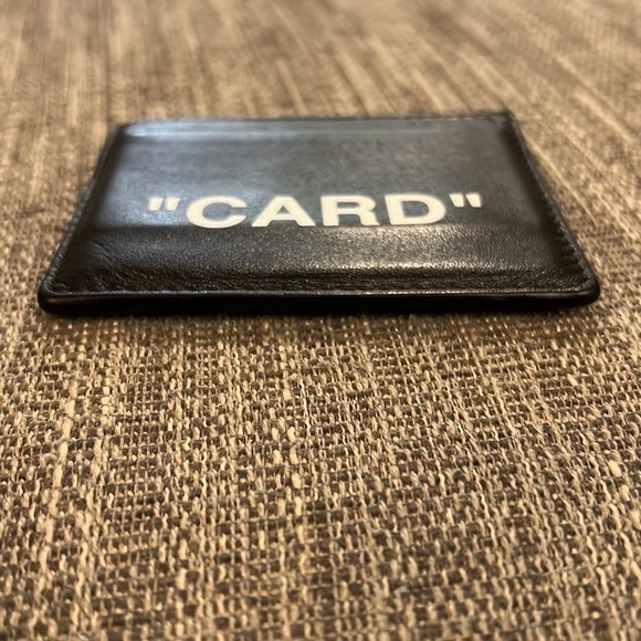 Off-White Quote Card Holder - Picture 7 of 10